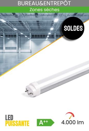 Tube LED haute luminosité 120cm 25W/4000K